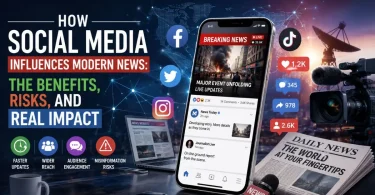 how social media influences modern news